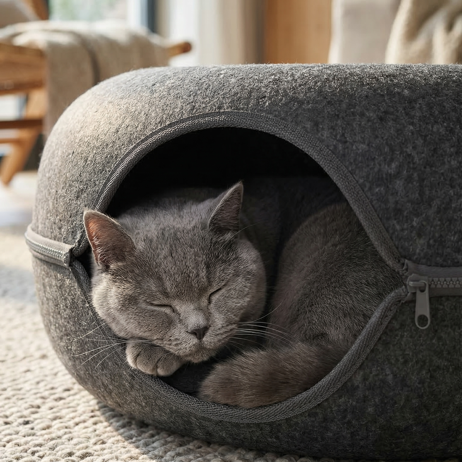Spiel, Schlaf und Sicherheit: Warum der Donut-Tunnel das neue Lieblingsstück Ihrer Katze wird