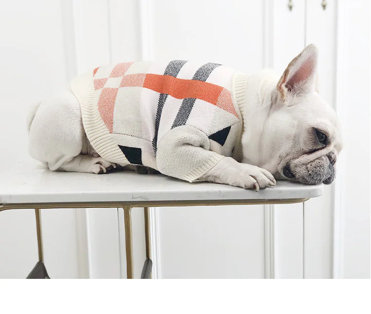 Luxuriöser Wollpullover für Hunde – Perfekt für Herbst & Winter