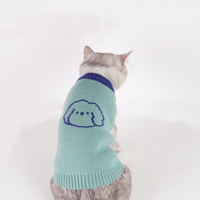 Bereit für die kalte Jahreszeit: Stylischer & Kuscheliger Welpen-Pullover Weste für Hunde