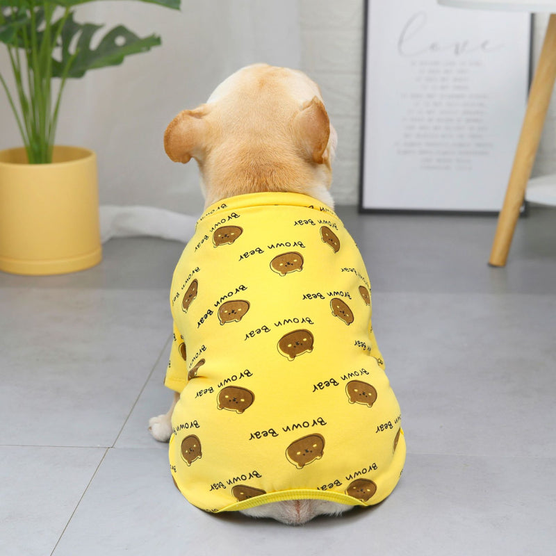 Verwandeln Sie Ihren Vierbeiner mit unserem Stylischen Hundeoverall aus Baumwolle