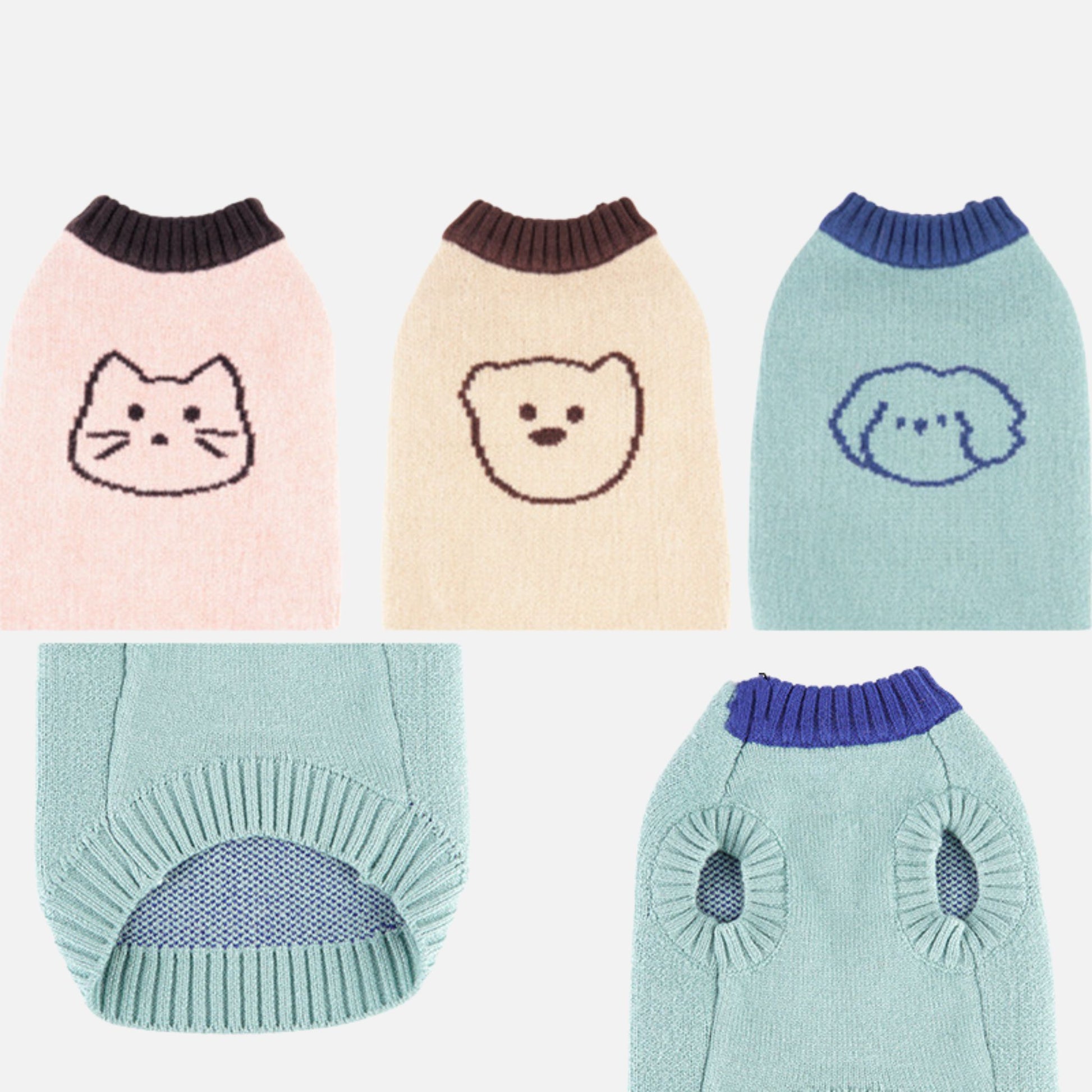 Bereit für die kalte Jahreszeit: Stylischer & Kuscheliger Welpen-Pullover Weste für Hunde
