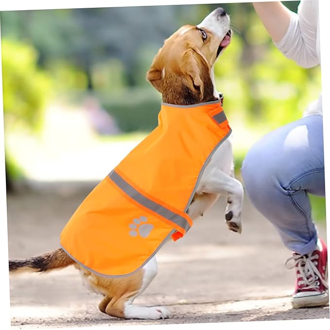 Sicher & Sichtbar: Unsere Reflektierende Warnweste für Hunde
