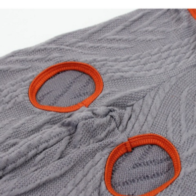 Hochgeschlossener Vintage-Pullover für Kalte Tage
