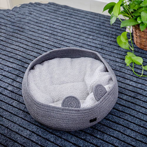 Universelle Haustier-Nestmatte in Tierform: Gemütlichkeit für jede Jahreszeit!