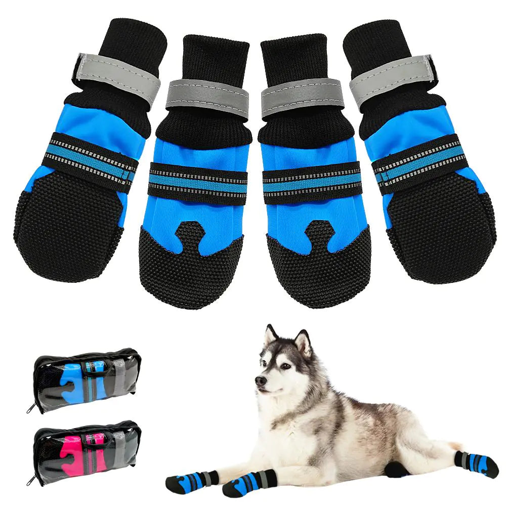 Sicher & Warm im Winter: Unsere Rutschfesten Herbst- & Winter-Gehschuhe für Hunde