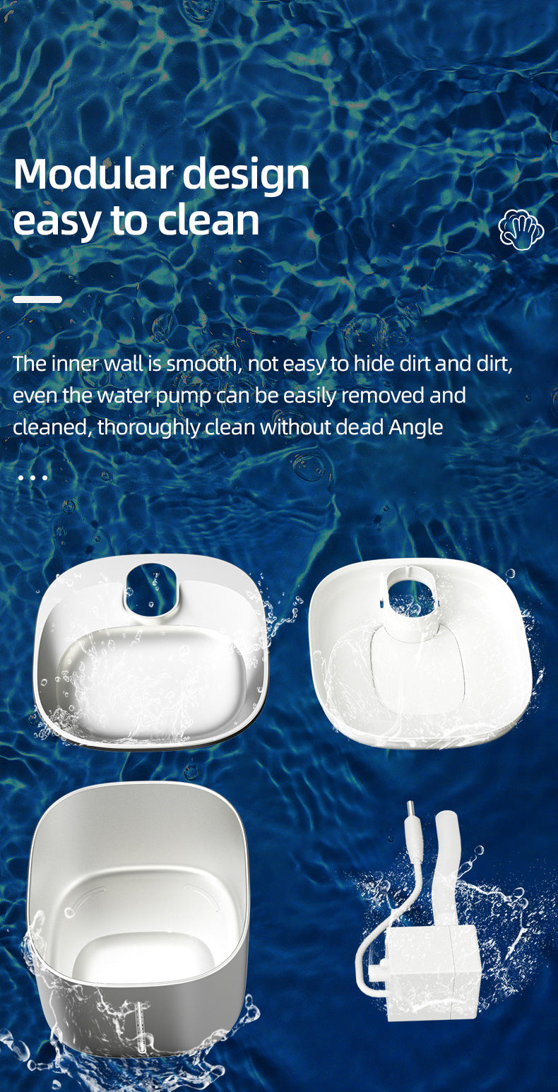 Edelstahl-Trinkbrunnen für Haustiere: Stilvolle Hydration für Ihr Zuhause!