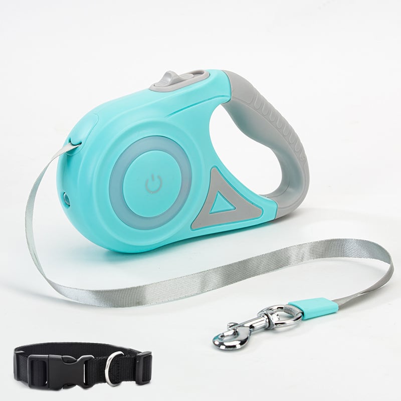 Automatisches Einziehbares Hunde-Leinen- und Halsband-Set: Freiheit auf jedem Spaziergang!