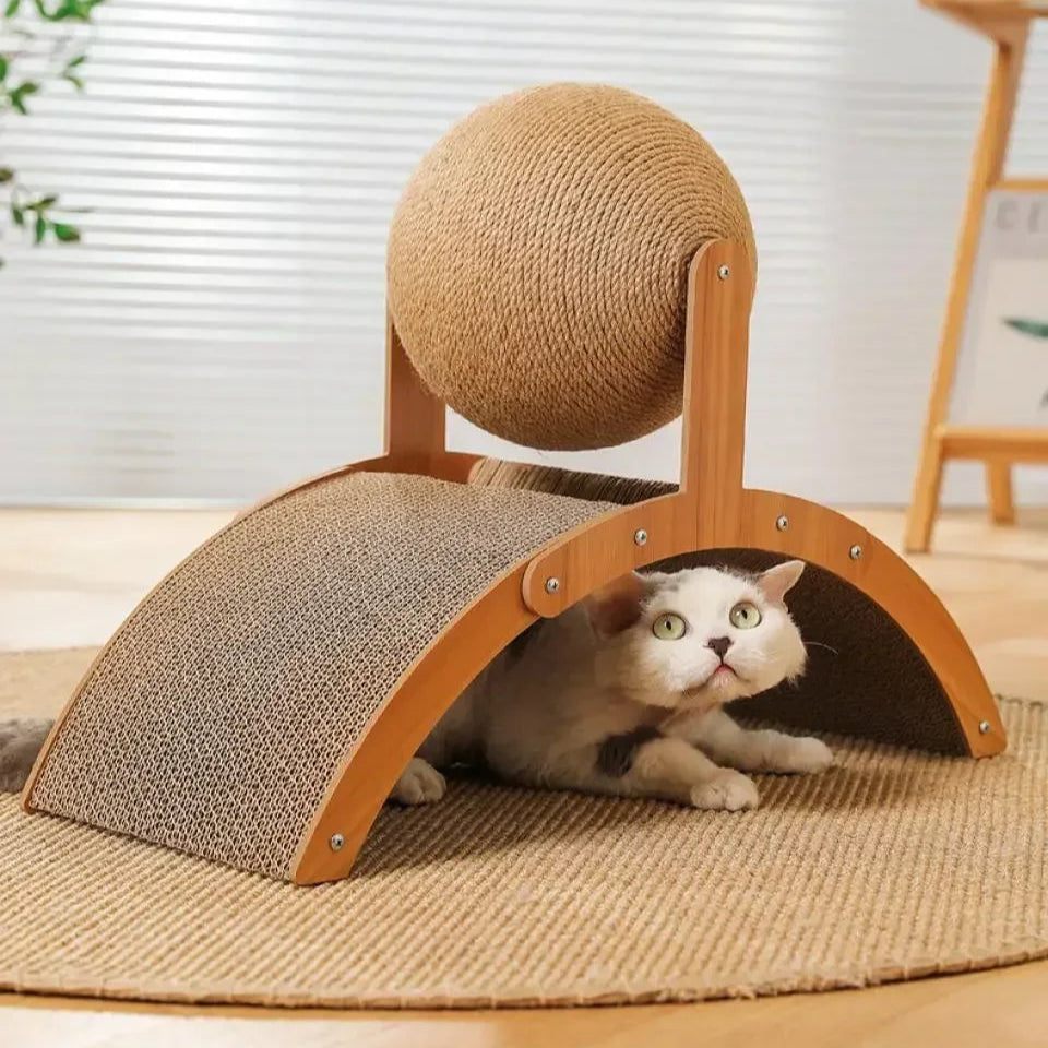 Der Arranhador CatBall – Ihr Katzen-Spielplatz mit Stil!