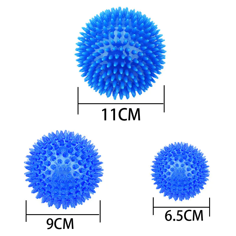 Der Transparente Elastische Hunde-Zahnbürsten-Massageball: Spielend gesunde Zähne!