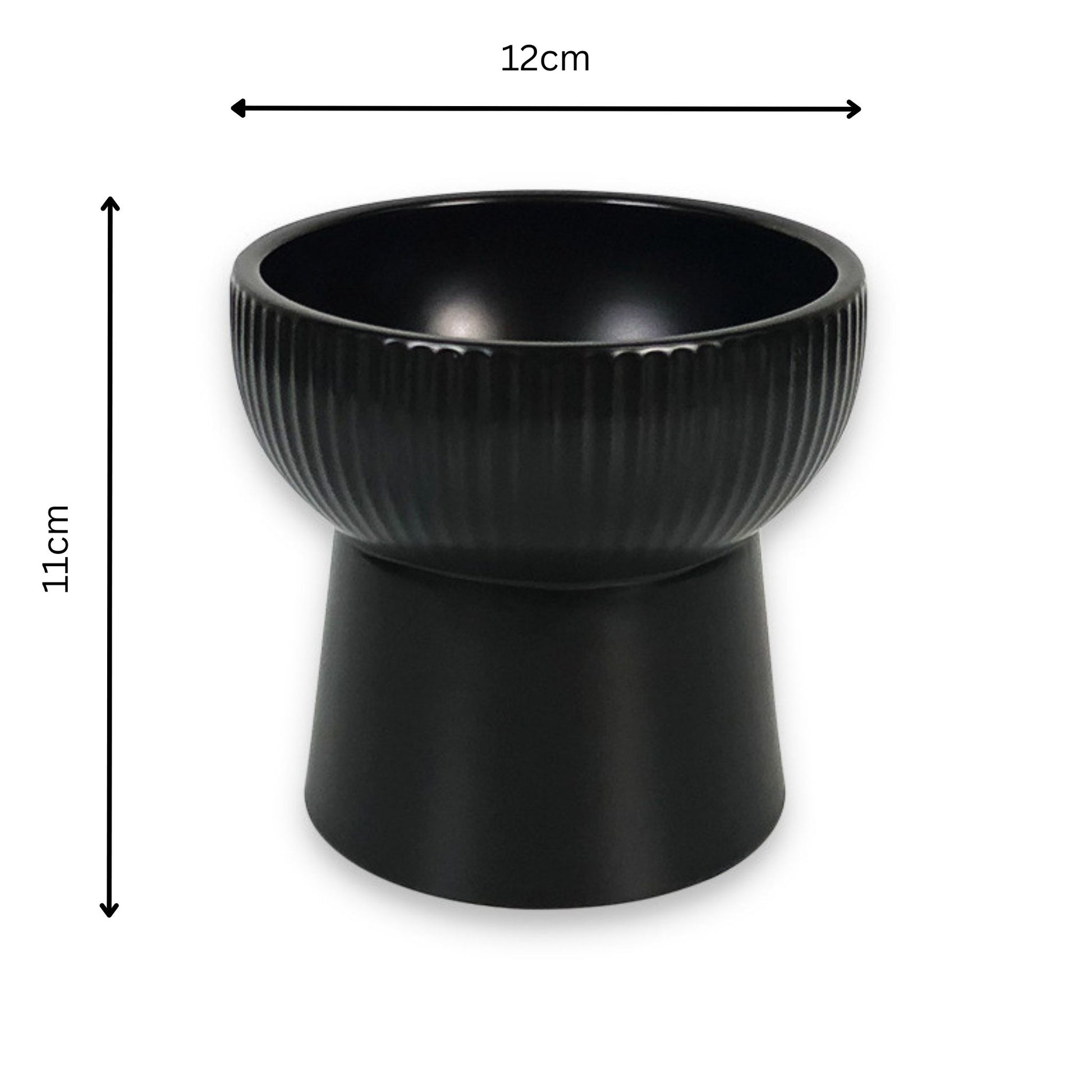 JoyCat Keramik-Futternapf für Katzen und Hunde – Peekabowl-Serie