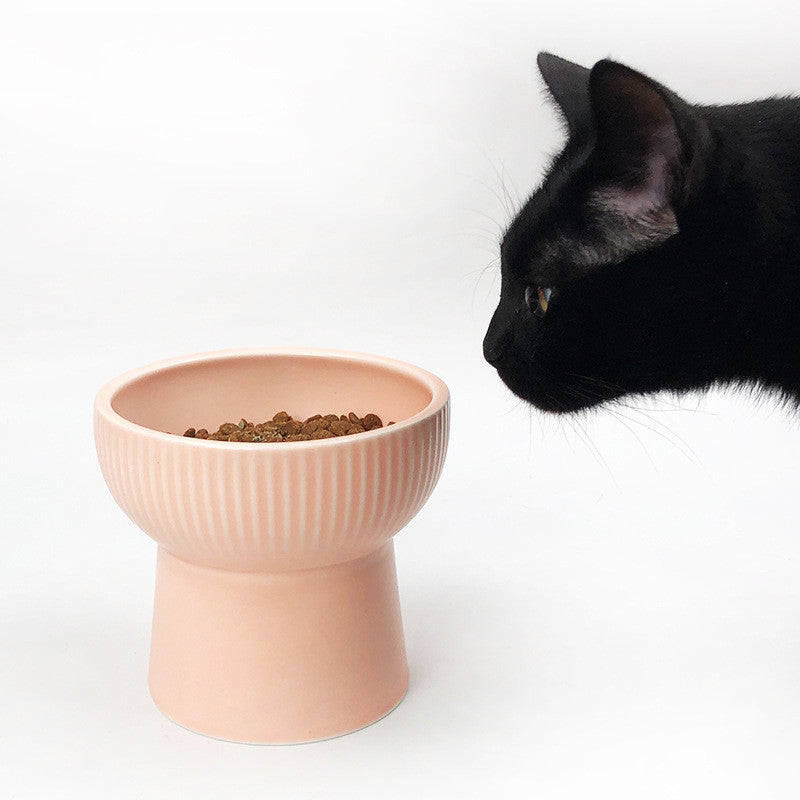 JoyCat Keramik-Futternapf für Katzen und Hunde – Peekabowl-Serie