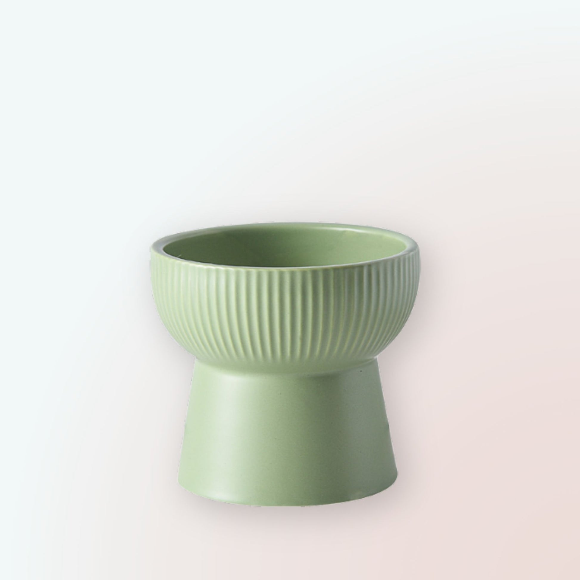 JoyCat Keramik-Futternapf für Katzen und Hunde – Peekabowl-Serie