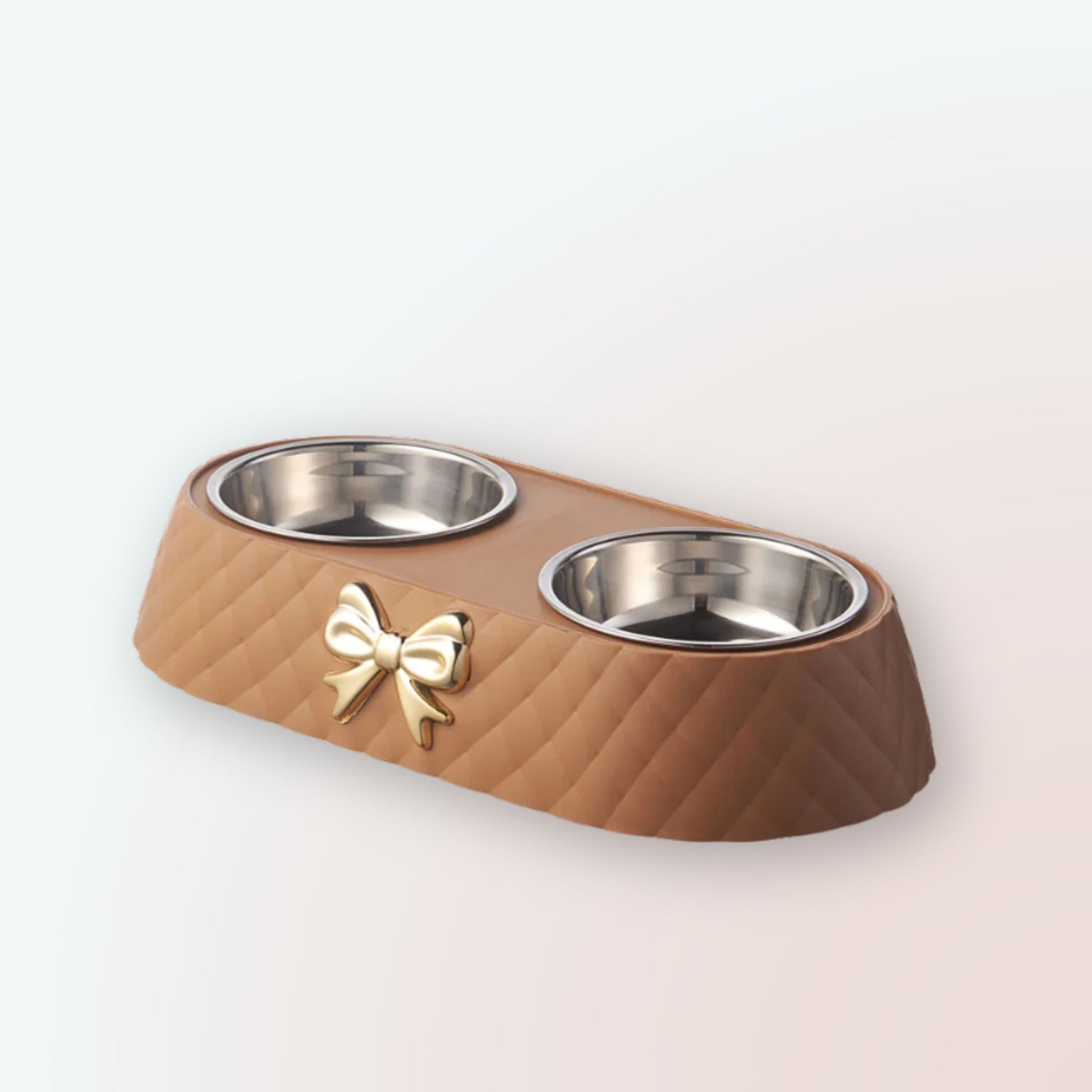 Katzennapf mit Schleifen-Design