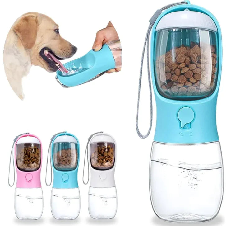 Die Tragbare Hunde-Trinkflasche: Hydration & Fütterung für Unterwegs!