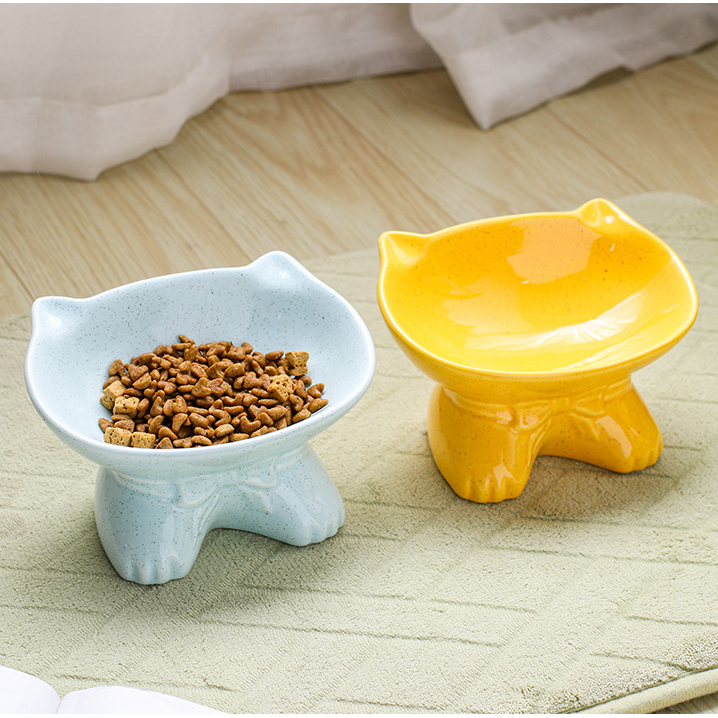 Keramik-Futternapf für Hunde und Katzen mit Anti-Klecker-Design