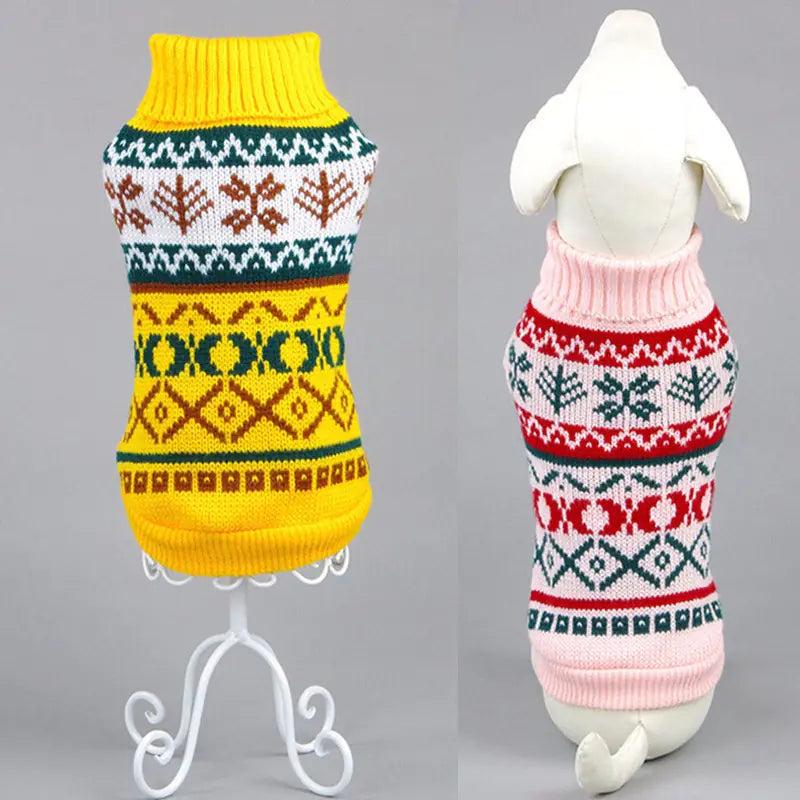 Trendiger & Kuscheliger Strickpullover für Hunde