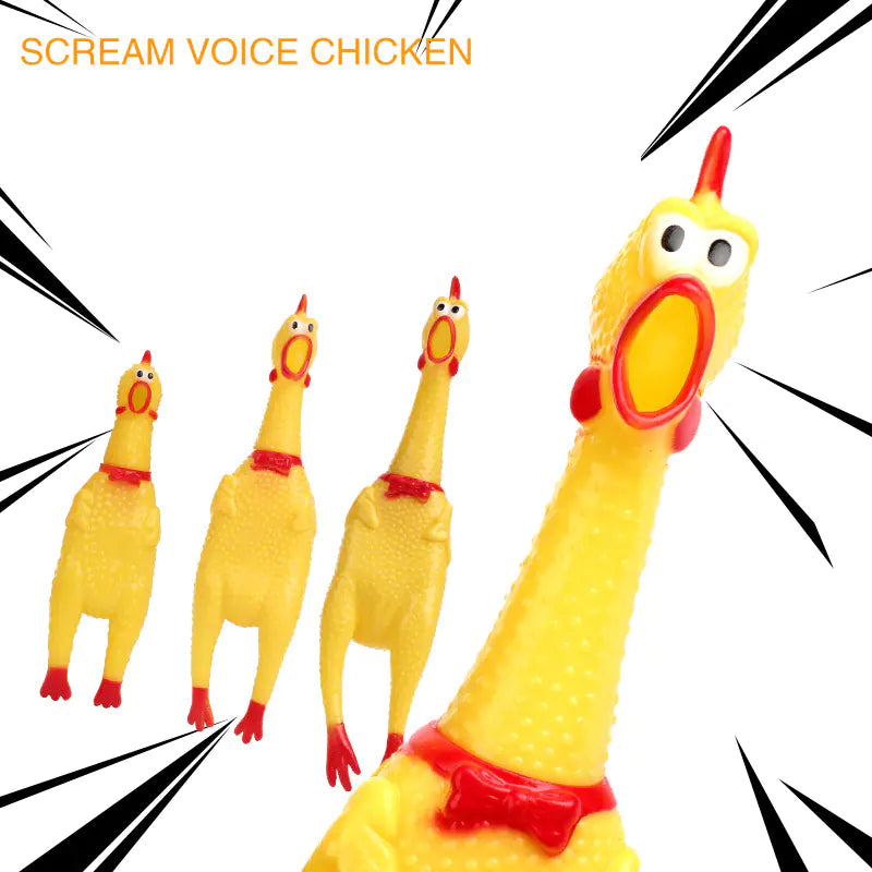 Das Kreischende Huhn: Kreatives Latexspielzeug für Kauspaß und weniger Stress!