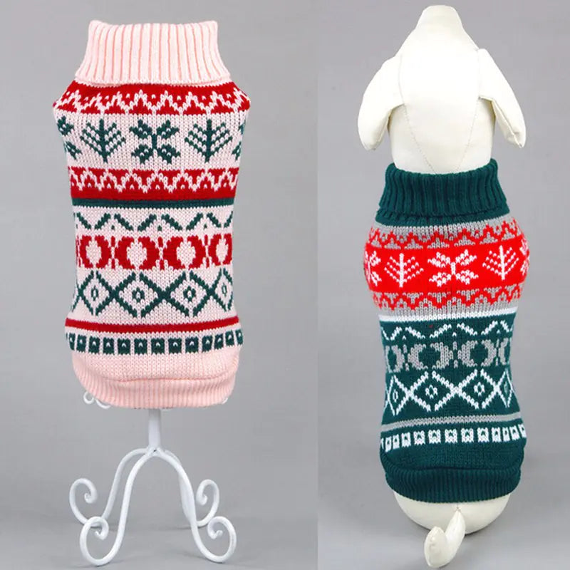 Trendiger & Kuscheliger Strickpullover für Hunde