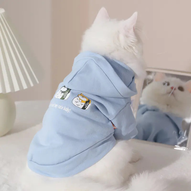 Stylisch & Kühl durch den Sommer: Unser Hoodie für Kätzchen