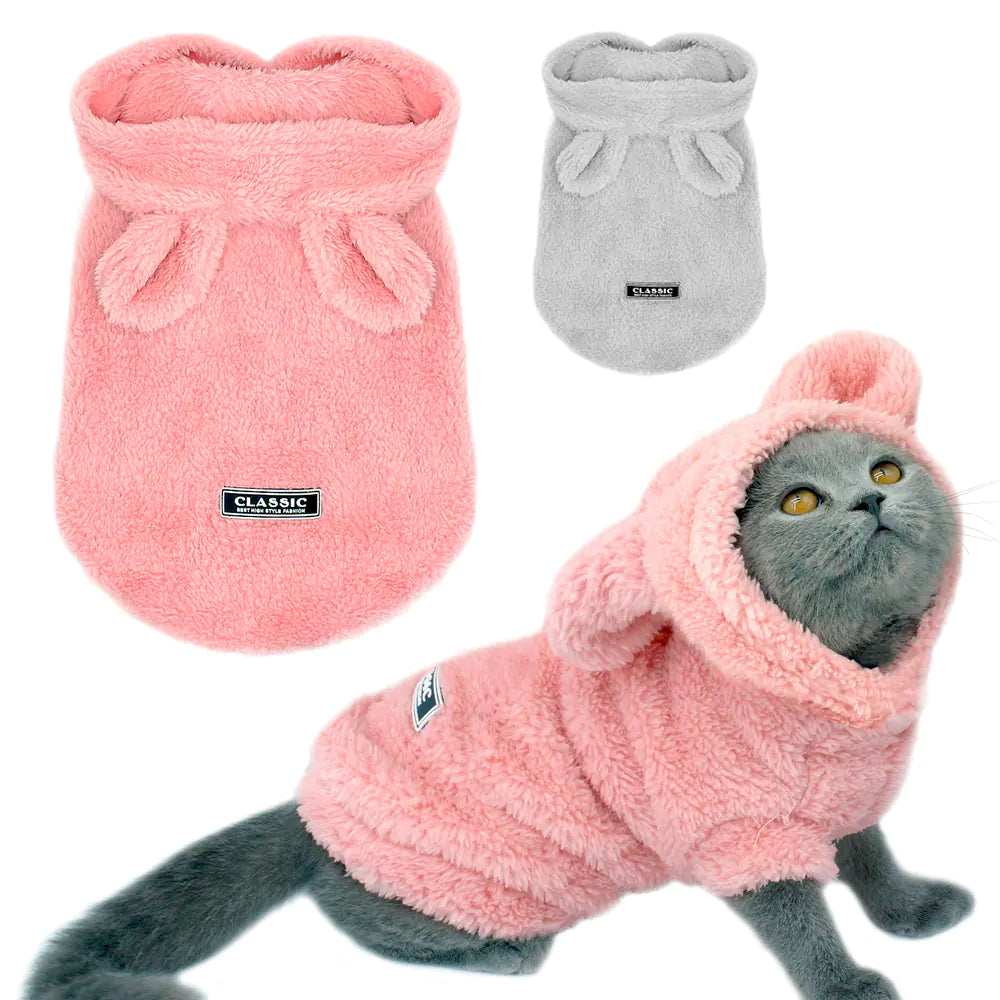 Kuschelige und Modische Katzenkleidung