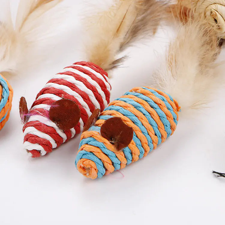 7-teiliges Katzen-Spielset für Ihre Verspielte Katze