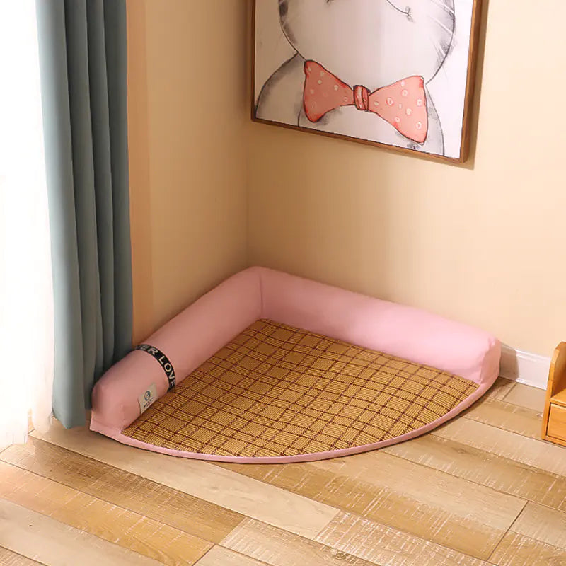 Kühlmatten für Haustiere – Bambusfaser Hund & Katzenbett