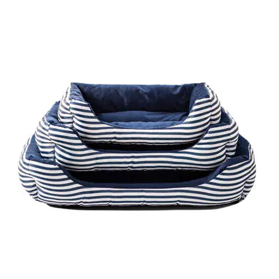 Luxuriöses Retro-Quadrat-Haustierbett und -Sofa für Hunde
