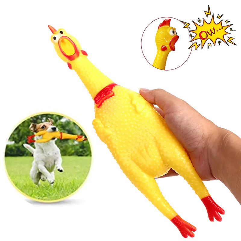 Das Kreischende Huhn: Kreatives Latexspielzeug für Kauspaß und weniger Stress!