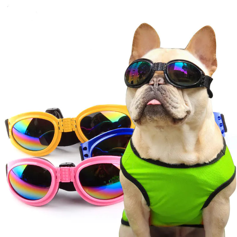 Best-Selling Faltbare UV-Hundesonnenbrillen in 6 Farben