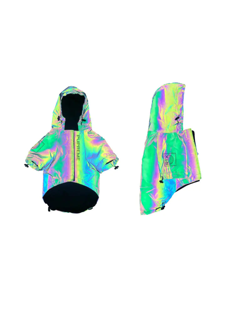 Sicher & Stilvoll im Regen: Unser Reflektierender Hunde-Regenmantel