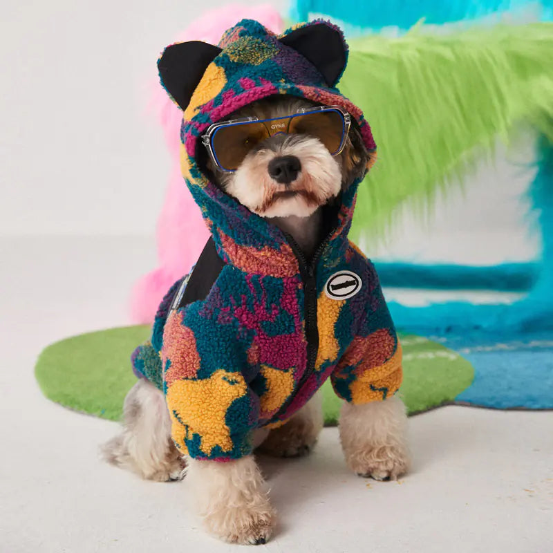 Stilvolle & Warme Hundekleidung für Herbst & Winter im Camouflage-Design