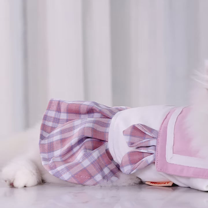 Entfesseln Sie die innere Fashionista Ihrer Katze: Bezaubernde Sommer-Katzenkleidung – "Puppet Cat" Rock