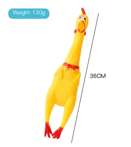 Das Kreischende Huhn: Kreatives Latexspielzeug für Kauspaß und weniger Stress!