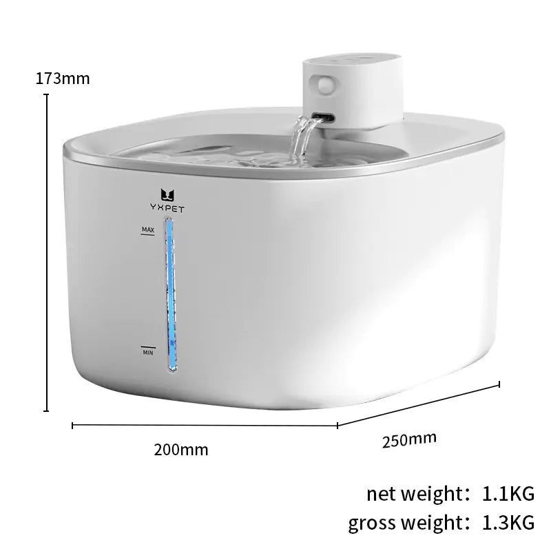 Edelstahl-Trinkbrunnen für Haustiere: Stilvolle Hydration für Ihr Zuhause!
